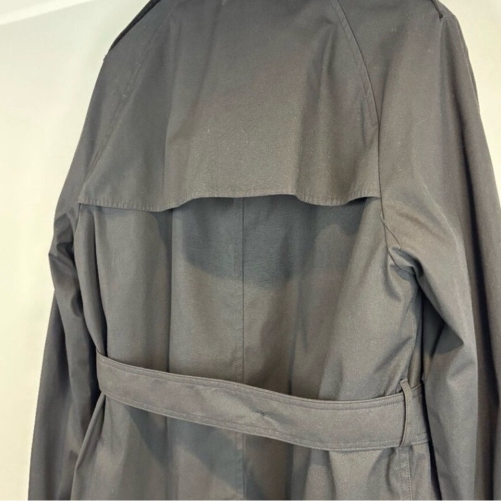 Garrison Collection All Weather Army Coat 38S DLA Military Trench Black - Picture 10 of 11